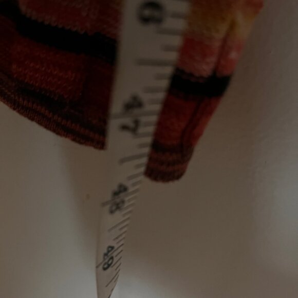 Peruvian Connection Via Ragatta Striped cardigan XL Open Front Duster - Picture 6 of 7